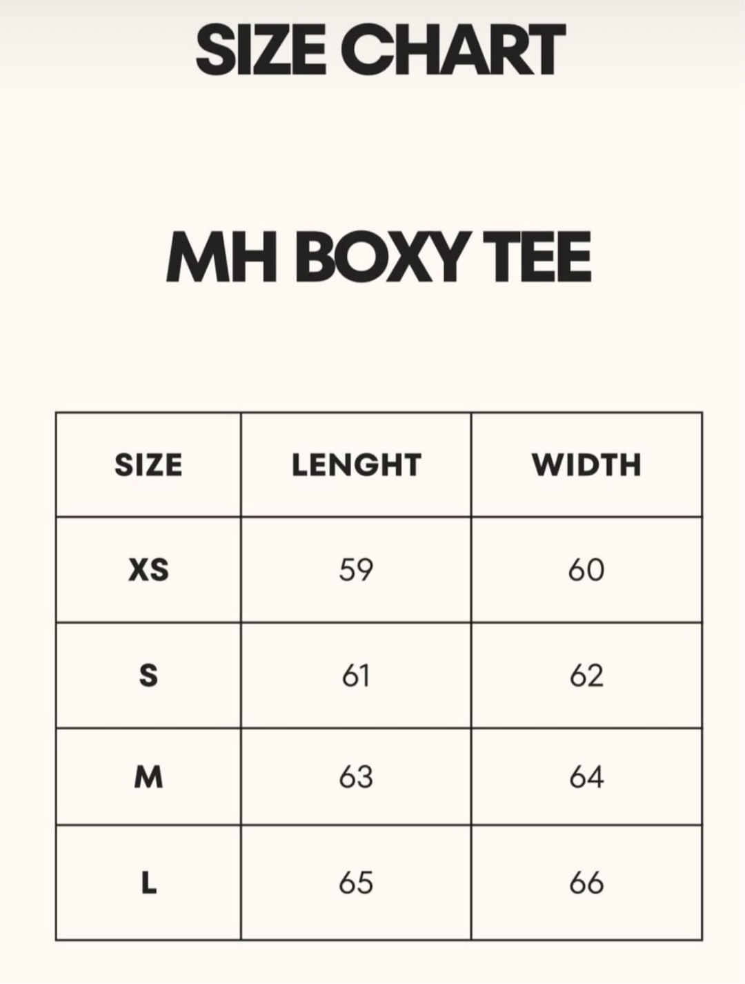 MH BOXY TEE