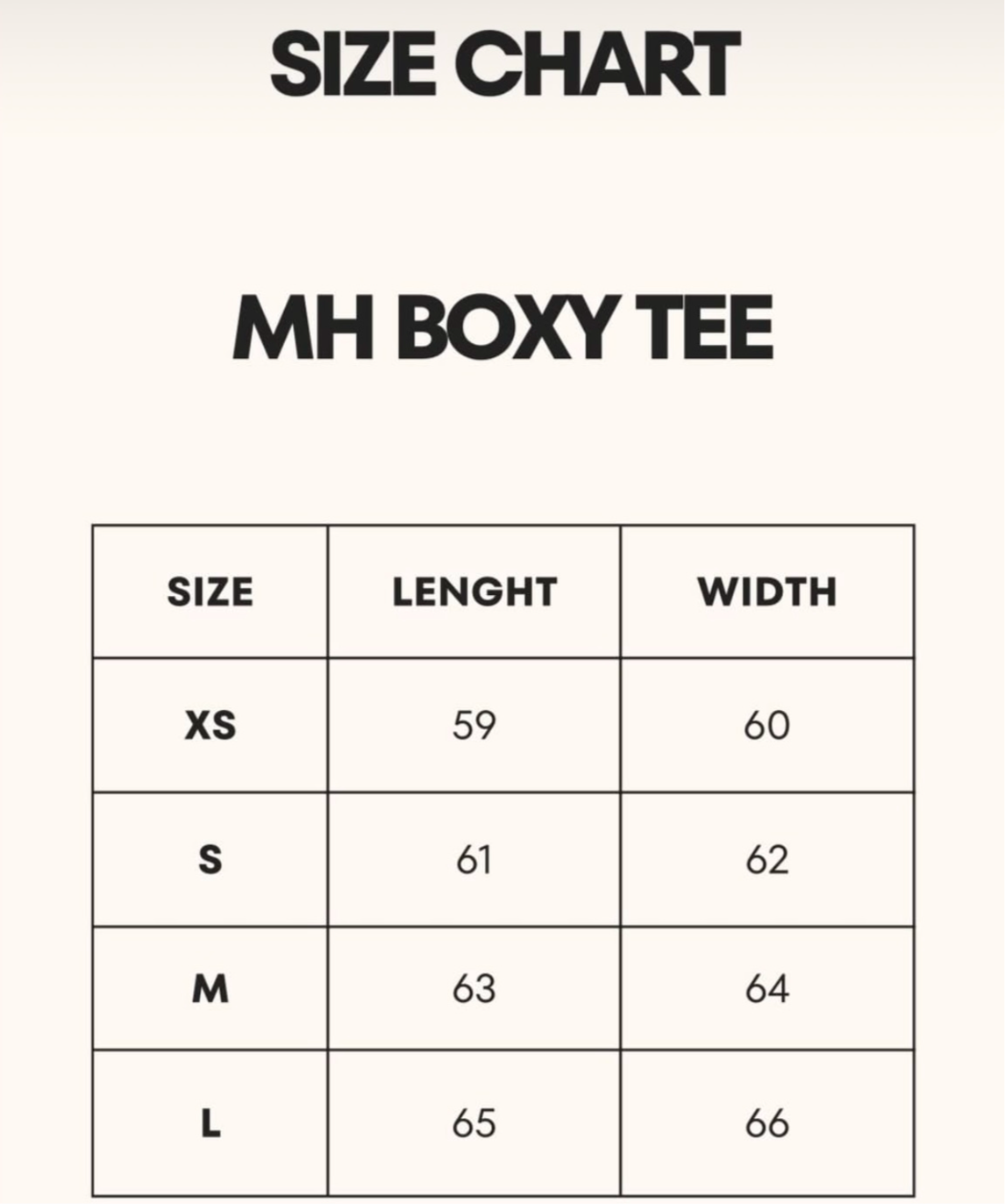 MH BOXY TEE